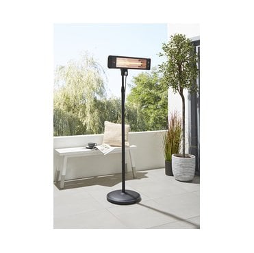 ZR-32298-BLK Blaze Outdoor IP34 Wall Mounted Patio Heater in a Black Finish