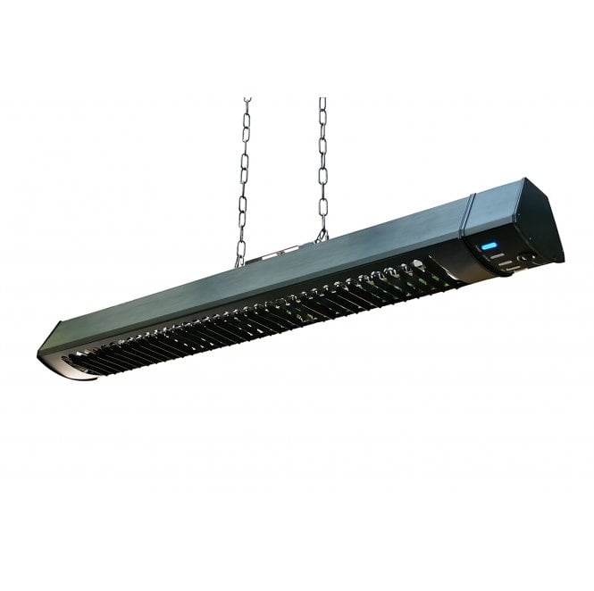 Radiant ZR-37443-BLK Vari Wat Outdoor Dual Mount Heater with PIR  in a Black Finish