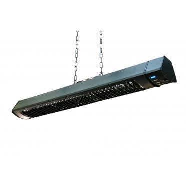 ZR-37443-BLK Vari Wat Outdoor Dual Mount Heater with PIR  in a Black Finish