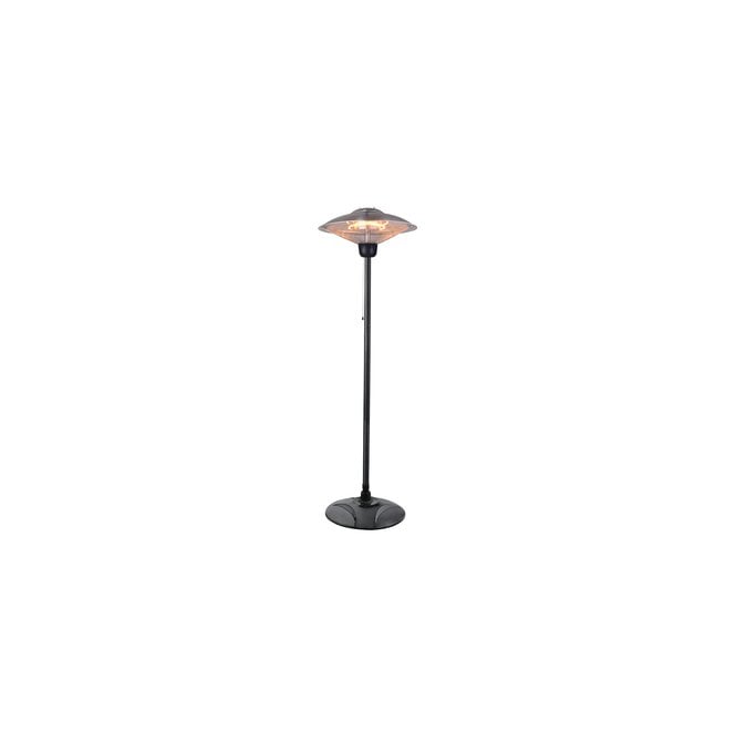 Radiant ZR-38831-SIL Marl Outdoor IP34 2000w Floor Standing Heater in a Silver Finish
