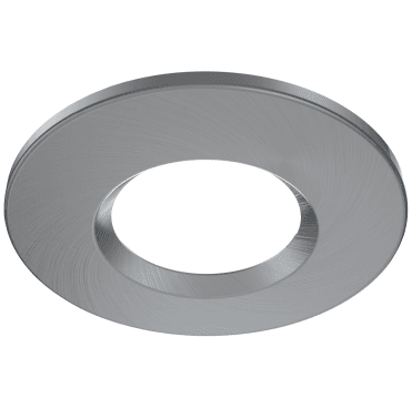 SL-D65CCTBBN Downton Fire Rated IP65 CCT & Wattage Selectable LED Downlight with a Brushed Nickel Bezel
