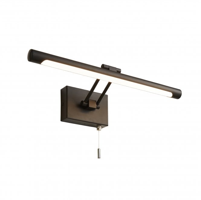 Spa Lighting SPA-30993-MBLK Chai 8w LED 3000k (Warm White) Picture Light in a Matt Black Finish