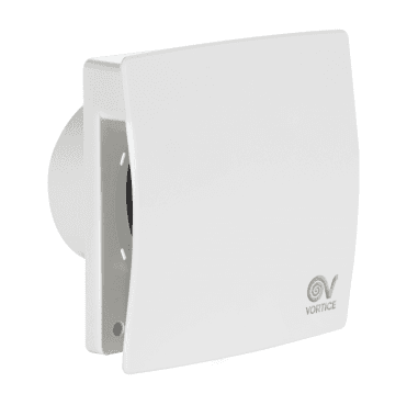 11313 4"/100mm Evo Flexo Axial Mixed Flow Quiet Bathroom Extractor Fan with Integral Backdraught Shutter