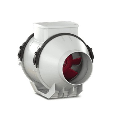17185 4"/100mm Lineo Mixed Flow Inline Duct Fan with Timer