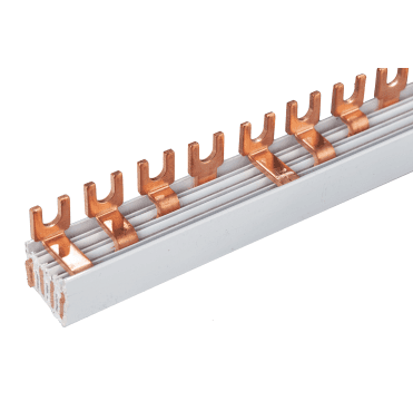 BBF4100 4 Pole 100A Forked Busbar