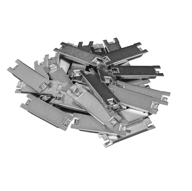 Whitecliffe MEBLANK50 Pack of 50 Metal Blanks