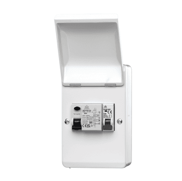 WEVKIT63 Electric Vehicle (EV)/Solar Photovoltaic (PV) Metal Consumer Unit with 63A RCD and 40A C MCB