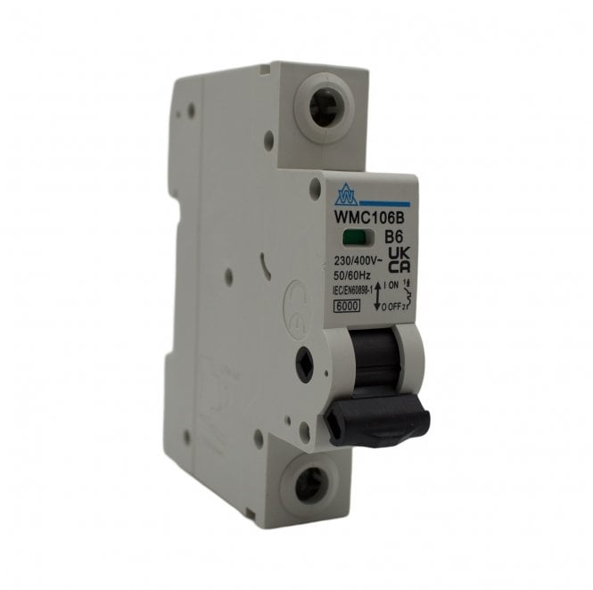 Whitecliffe WMC106B 6A Type B Miniature Circuit Breaker (MCB)