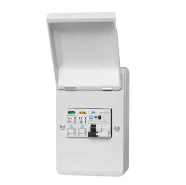 WMRC32BSP Electric Vehicle (EV)/Solar Photovoltaic (PV) 4 Way Metal Consumer Unit, A Type 32A B Curve RCBO and Surge Protection Device (SPD)