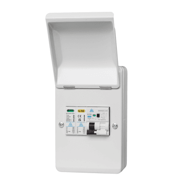 WMRC32CSP Electric Vehicle (EV)/Solar Photovoltaic (PV) 4 Way Metal Consumer Unit, A Type 32A C Curve RCBO and Surge Protection Device (SPD)