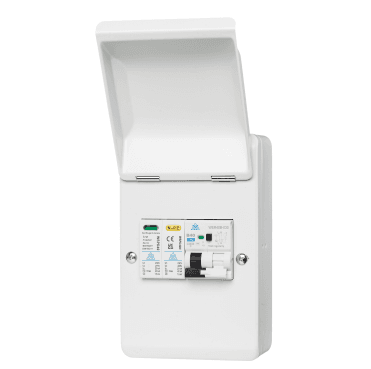 WMRC40BSP Electric Vehicle (EV)/Solar Photovoltaic (PV) 4 Way Metal Consumer Unit, A Type 40A B Curve RCBO and Surge Protection Device (SPD)