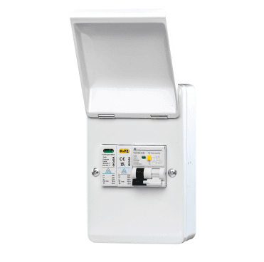 WMRC40CSP Electric Vehicle (EV)/Solar Photovoltaic (PV) 4 Way Metal Consumer Unit, A Type 40A C Curve RCBO and Surge Protection Device (SPD)
