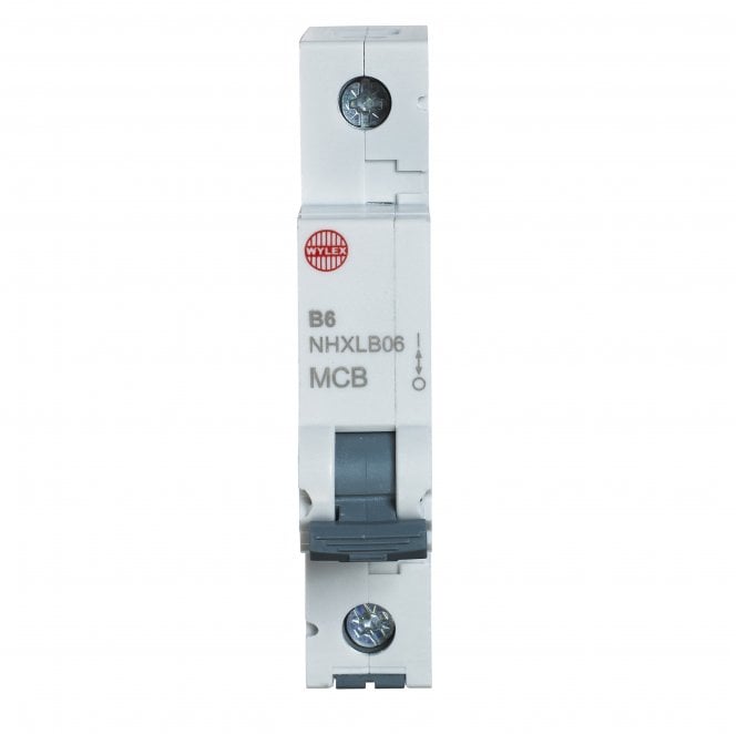Wylex NHXLB06 6A Type B Minature Circuit Breaker (MCB)