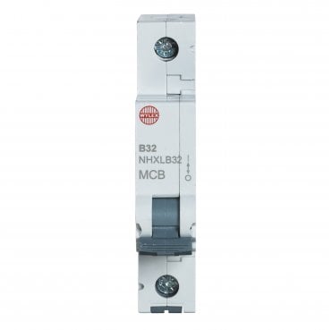 NHXLB32 32A Type B Minature Circuit Breaker (MCB)