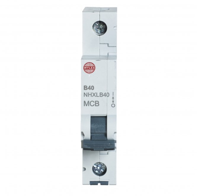 Wylex NHXLB40 40A Type B Minature Circuit Breaker (MCB)