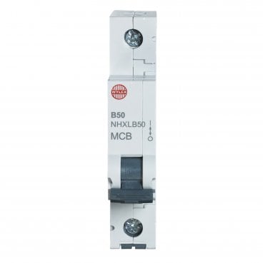 NHXLB50 50A Type B Minature Circuit Breaker (MCB)
