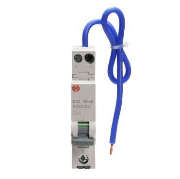 NHXS1B32 32A Type B Residual Current Circuit Breaker (RCBO)