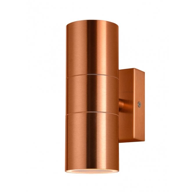 Zink ZN-20941-COP-65 Leto Outdoor IP65 Up Down Wall Light in a Copper Finish