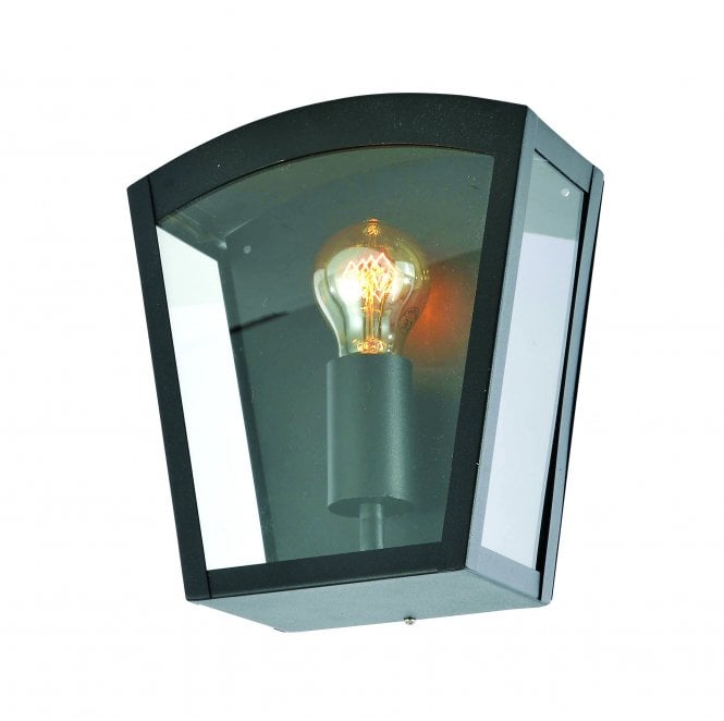 Zink ZN-20945-BLK Artemis Outdoor IP44 Box Lantern in a Black Finish