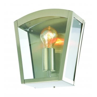 ZN-20945-SST Artemis Outdoor IP44 Box Lantern in a Stainless Steel Finish