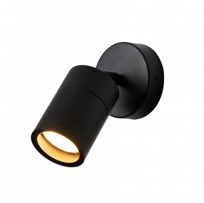 Zink ZN-26536-BLK-65 Leto Outdoor IP65 Adjustable Spotlight in a Black Finish