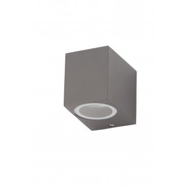 ZN-31758-ANTH Fleet Outdoor IP44 Square Downlight in an Anthracite Finish