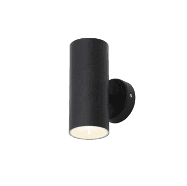 ZN-33460-BLK-65 Melo Outdoor IP65 10w LED 4000k (Cool White) Up Down Wall Light in a Black Finish