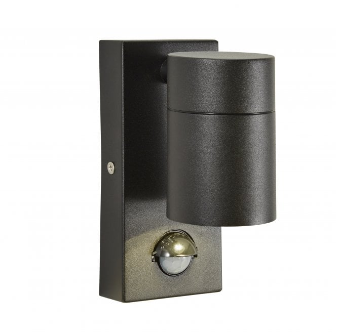 Zink ZN-37938-BLK-65 Leto Outdoor IP65 Downlight with PIR Sensor in a Black Finish