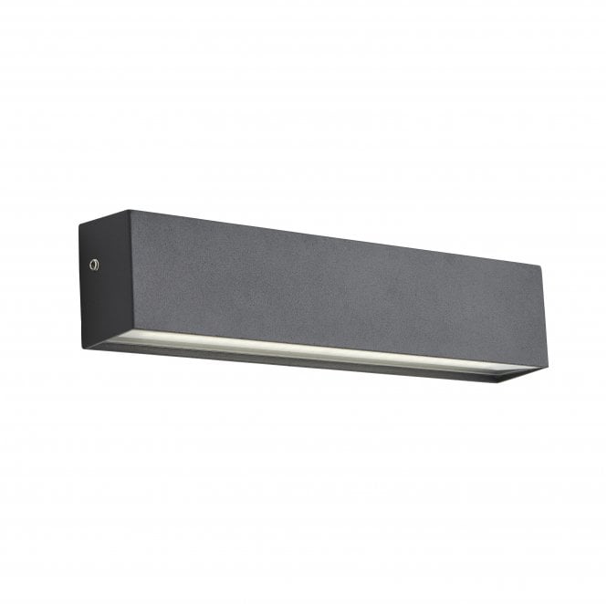 Zink ZN-38636-ANTH Cannes Outdoor IP54 Linear Wall Light in an Anthracite Finish