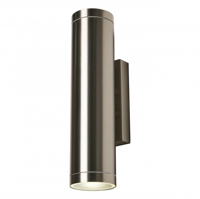 Zink ZN-42019-SST Brean Outdoor IP44 Up Down Wall Light in a Stainless Steel Finish