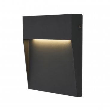 ZN-44239-ANTH Puya Outdoor IP54 6w LED 4000k (Cool White) Square Guide Light in an Anthracite Finish