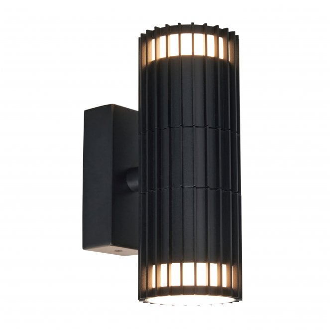 Zink ZN-44262-BLK Muto Outdoor IP65 Up Down Wall Light in a Black Finish